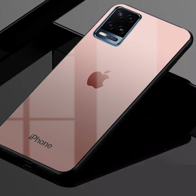 Recomended.. [A63] Softcase Kaca Oppo A54 - Softcase Mirror - Softcase Glass - Case HP - Case Oppo A