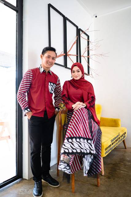 Couple Anjana batik asli Pekalongan best quality