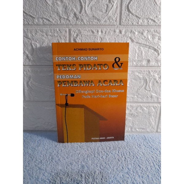 Contoh - contoh Teks Pidato dan pedoman pembawa Acara