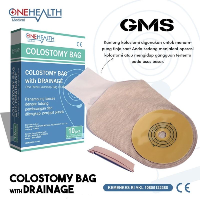 Jual Colostomy Bag General Care / Onehealth Per Pcs / Kantong Colostomy ...