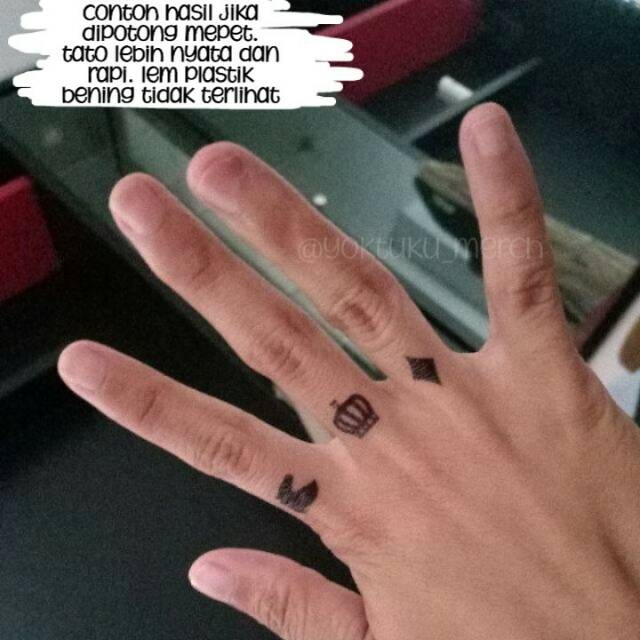 Jungkook Temporary Tattoo