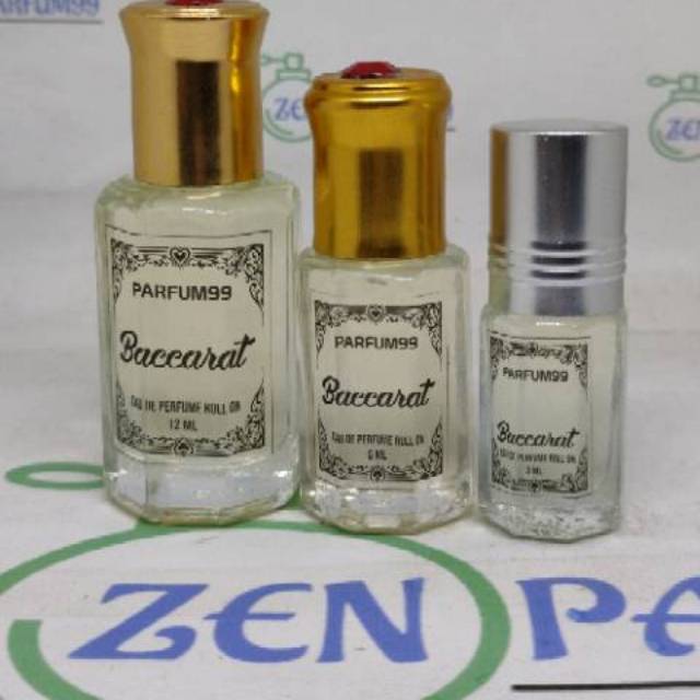 Parfum99 Tester Roll on Kurat atau Bacaratt botol tola produk iberchem