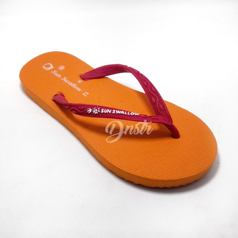 Sandal jepit wanita sun swallow ladies nice warna ukuran 35 - 41 sandal jepit karet