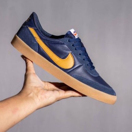 NIKE KILLSHOT X JCREW NAVY BROWN SOL GUM ORIGINAL SNEAKERS PRIA