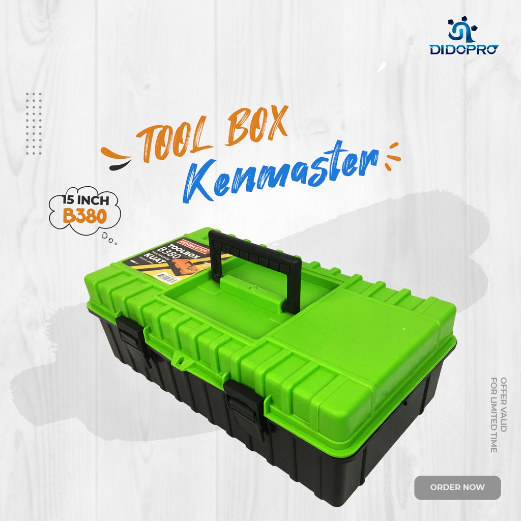 Tool Box B380 KENMASTER Ukuran Sedang / Tempat Perkakas