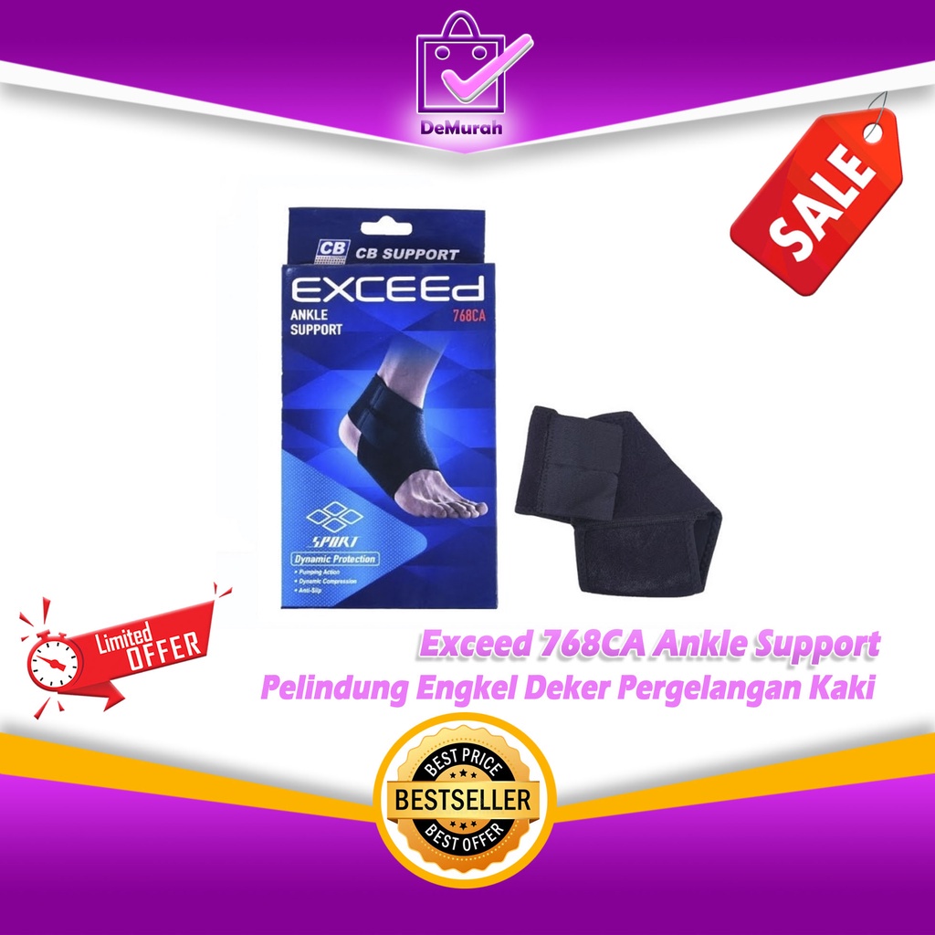 Exceed 768CA Ankle Support Pelindung Engkel Deker Pergelangan Kaki 807