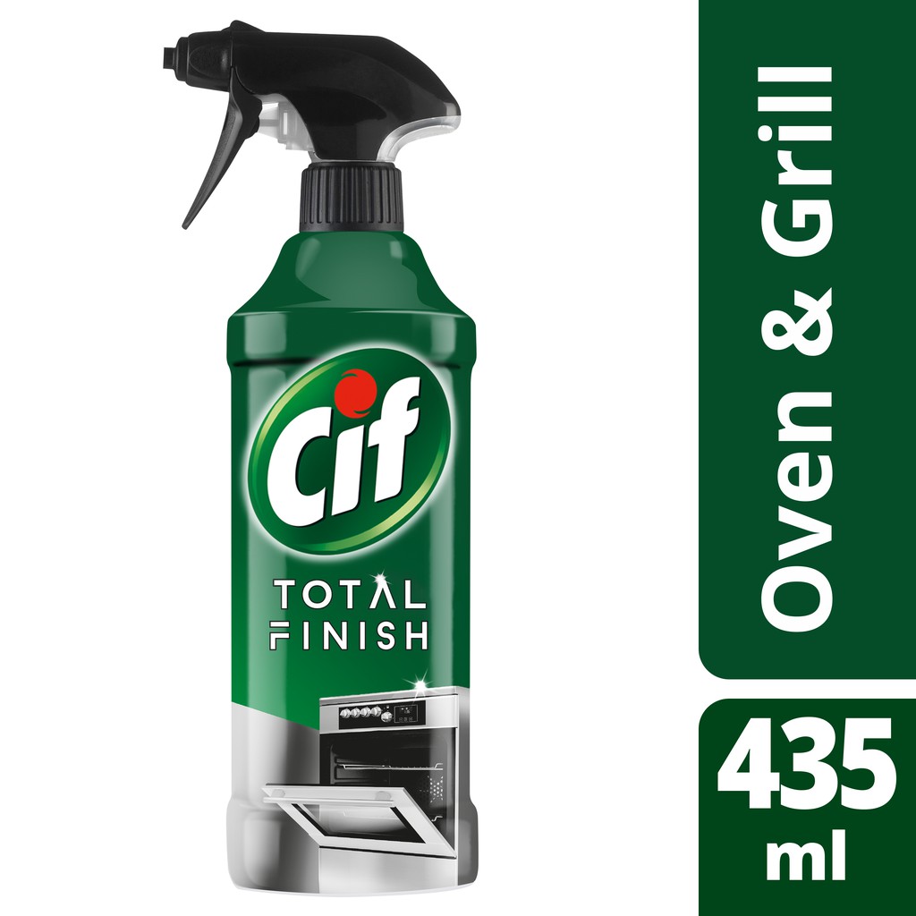 CIF TOTAL FINISH OVEN & GRILL SPRAY PEMBERSIH SPESIALIS 435ML