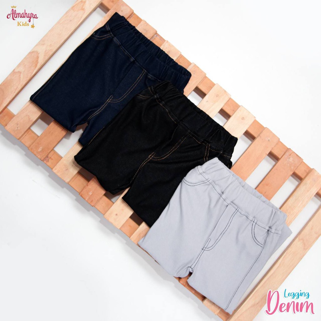 Afsheenastore - Leging Denim Legging celana Anak Perempuan dan laki-laki