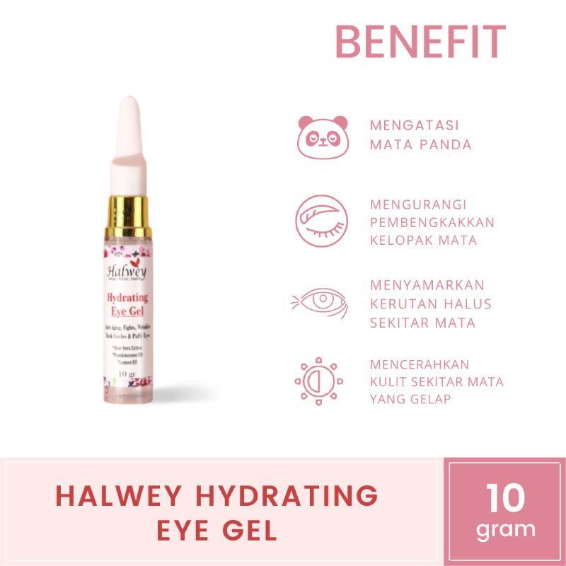 [Halwey] Hydrating Eye Gel Aloe Vera