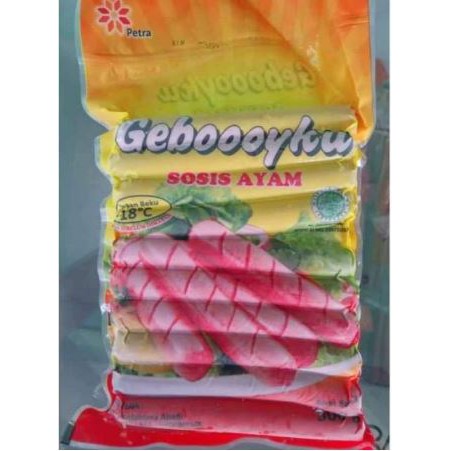 

Geboooyku Sosis Ayam 500gram Merah