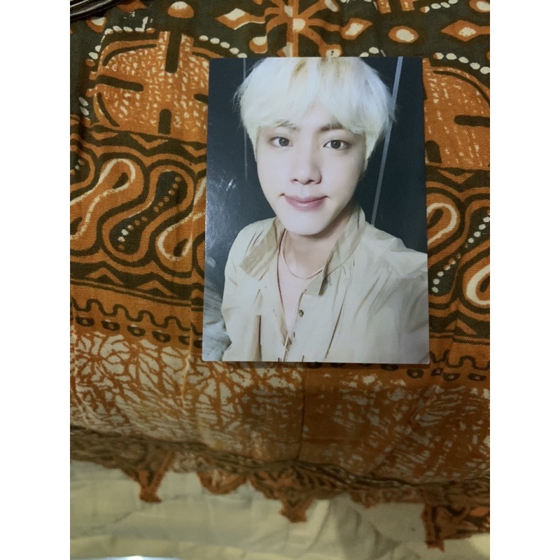 Photocard Renewal FC Japan Membership Jin Airplane pt 2