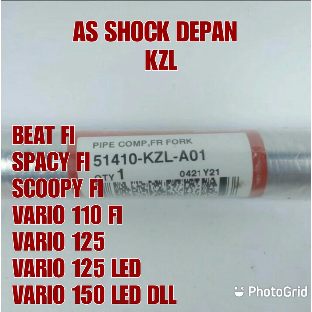 AS SHOCK+SEAL SHOCK+OLI SHOCK HONDA BEAT,SPACY,VARIO,SCOOPY KUALITAS ORIGINAL