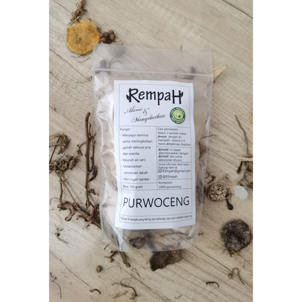 Purwoceng Bubuk Herbal untuk Stamina Pria by Rempah