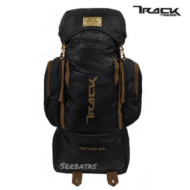 Tas gunung tracker 80 Liter hiking camping tas outdoor Patuha series