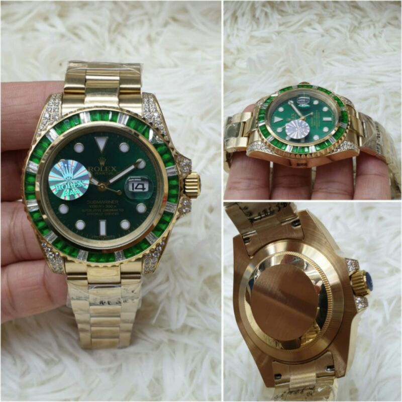 jam tangan rolex submariner automatic mesin swiss kualitas original