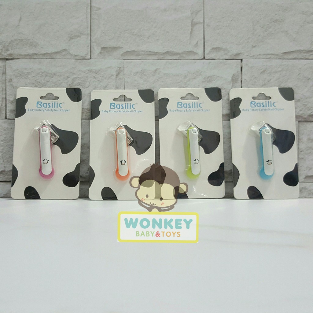 Basilic Baby Rotary Nail Clipper / Gunting Kuku Bayi