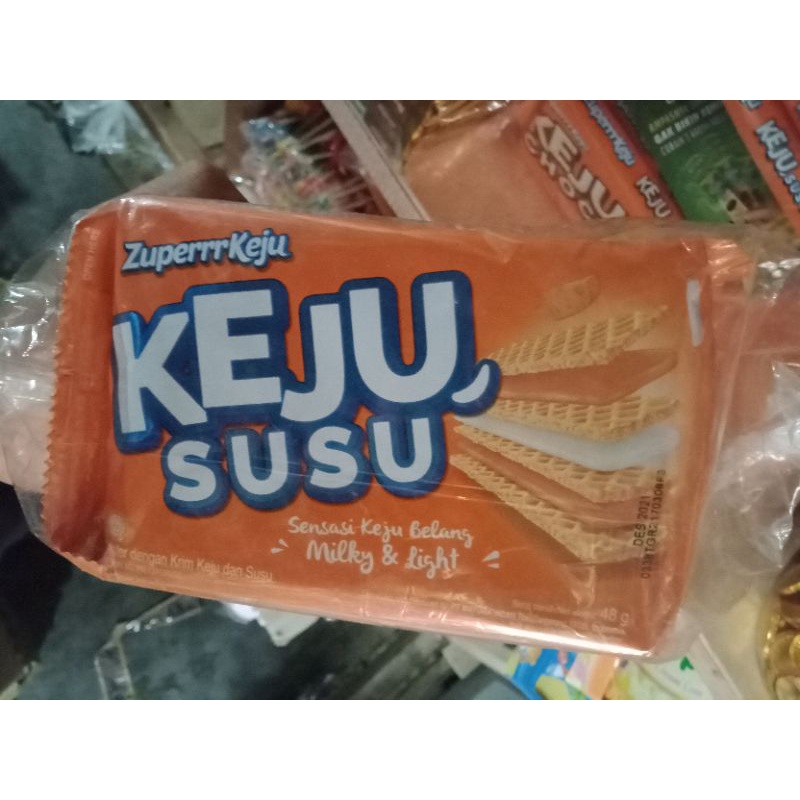 

Zuper Keju Susu Renceng 10 Pcs 48gram