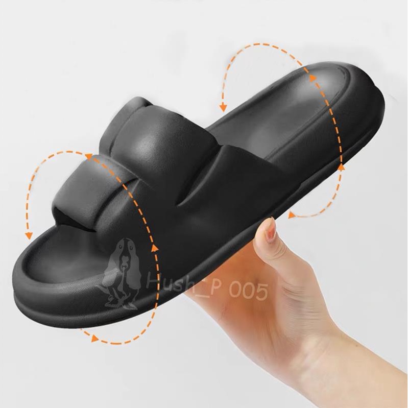 [Free Shipping] Komin Sendal Wanita Kekinian Sandal Jelly Korean Import Empuk Sandal Anak Perempuan Anti Slip Sandal Pria Karet Slip On