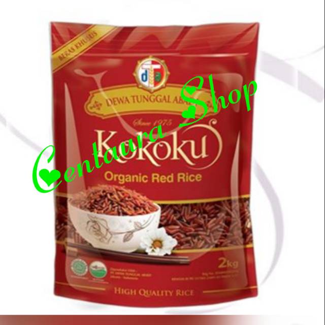 

Kokoku Beras Merah Organik / Organic Red Rice 2000gr