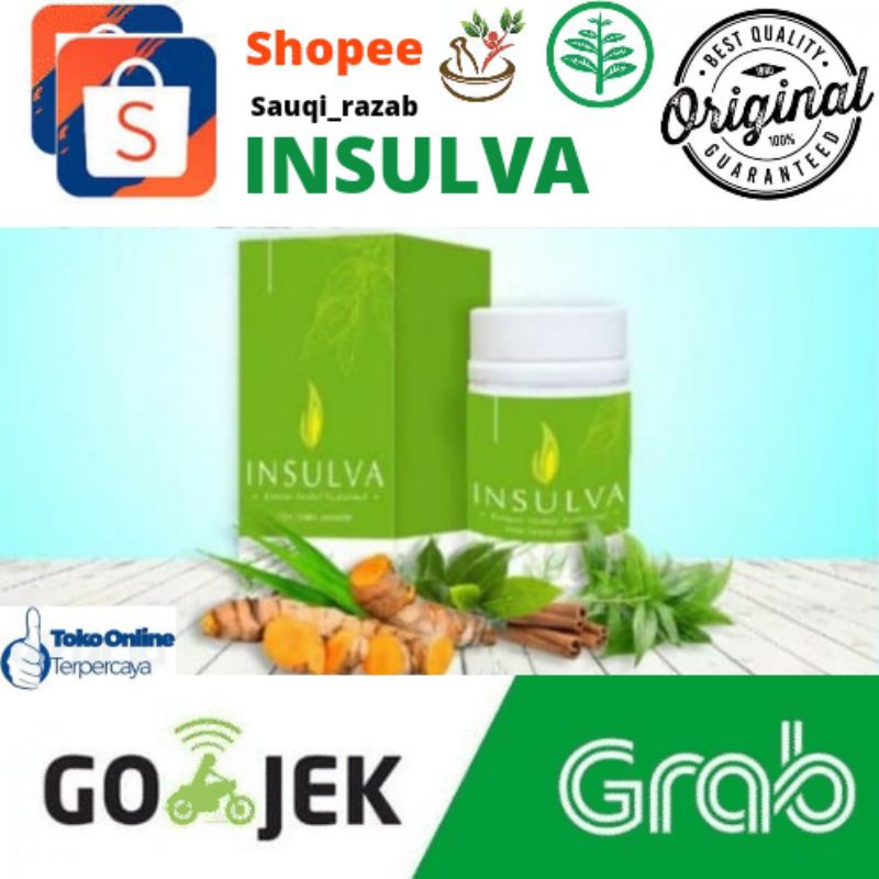 INSULVA Anti Gula Darah Obat Herbal Diabetes