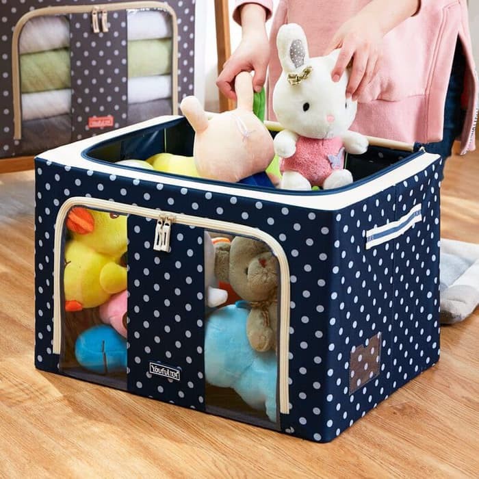 TERMURAH TEMPAT PENYIMPANAN ORGANIZER STORAGE BOX TEMPAT MENYIMPAN BAJU SIMPLE BAGUS AWET BISA COD