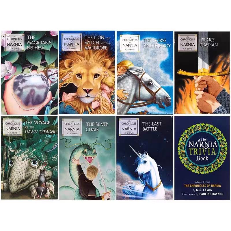 [ENGLISH] BUKU NOVEL THE CHRONICLES OF NARNIA 7 SERIES - LEWIS CS [ORIGINAL]