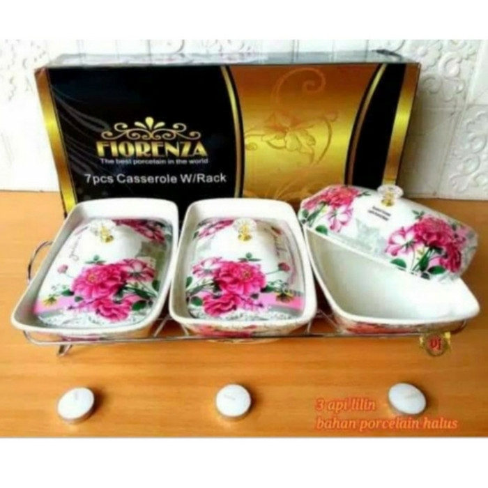 PRODUK TERBAIK - WADAH PRASMANAN FIORENZA /FOOD WARMER CASSEROLE