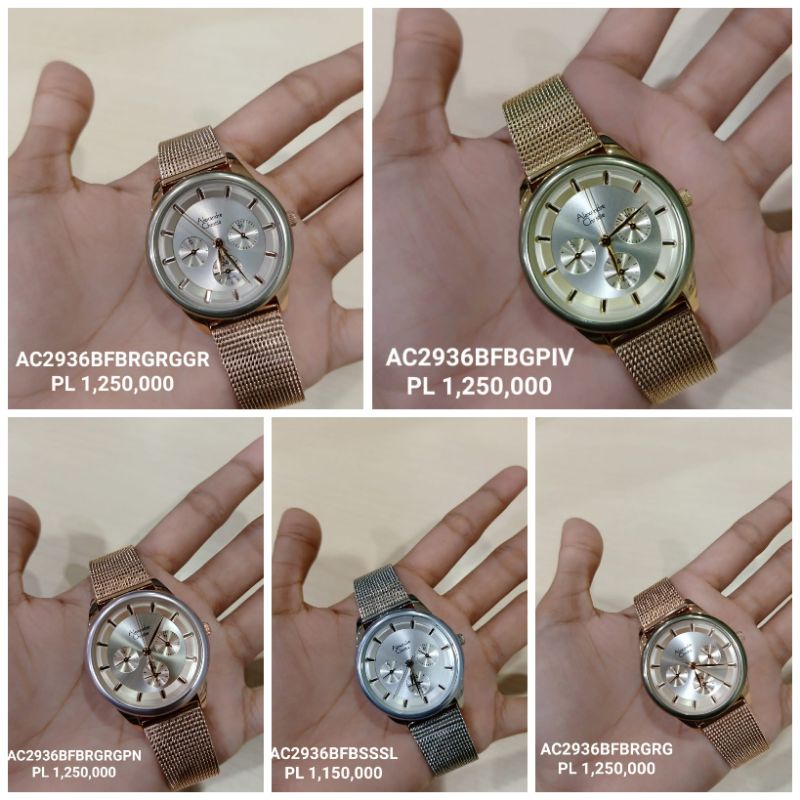 Jam Tangan Wanita Alexandre Christie Ac 2936 Original Garansi Resmi