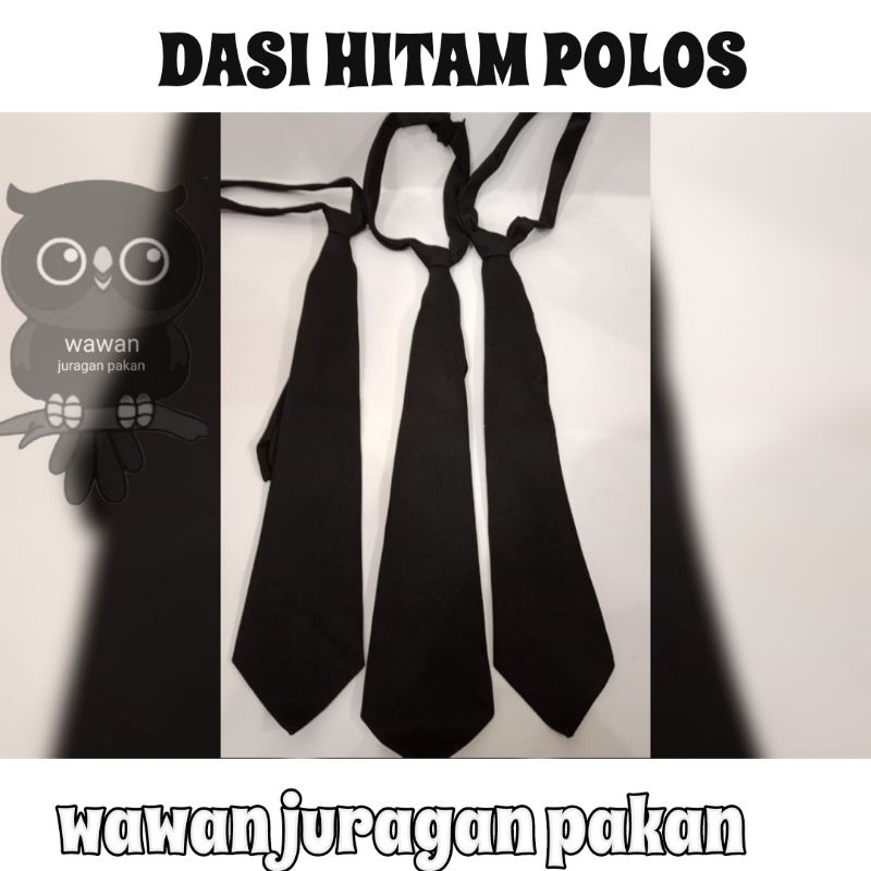 DASI HITAM DASI TRAINING DASI POLOS DASI OSPEK DASI INSTAN