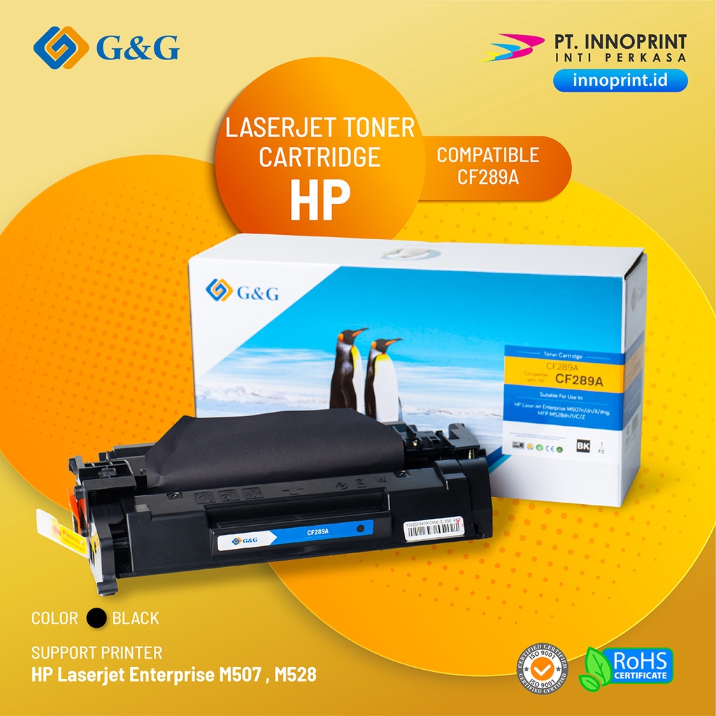 COMPATIBLE HP CF289A FOR HP Laserjet Pro M507 , M528