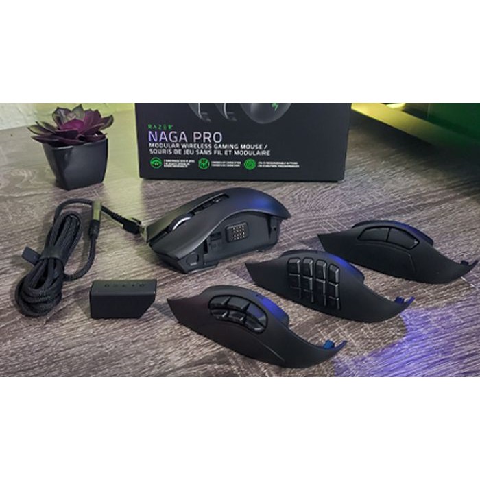 Razer Naga Pro Modular Wireless Gaming Mouse