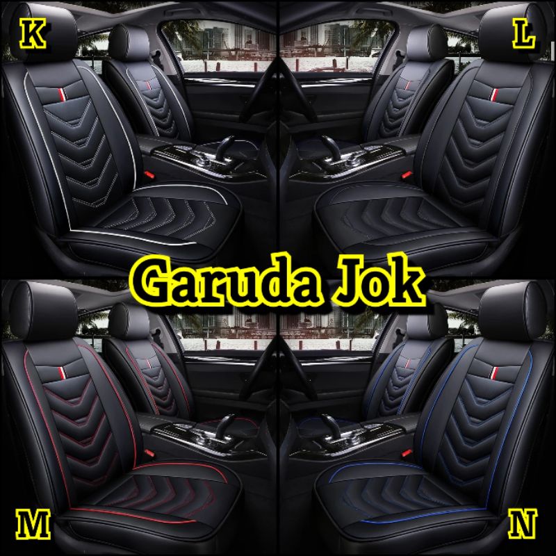 Sarung jok mobil kualitas bahan AP FORCE original jenis Cherokee serat kulit halus (No.1 dikelas medium)-8