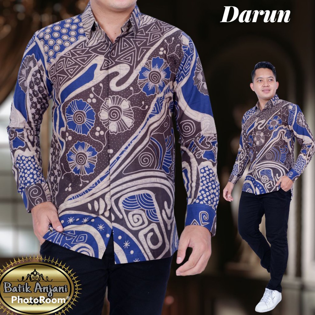 DARUN ANJANI KEMEJA BATIK PRIA SOLO LENGAN PANJANG LAPIS FURING PREMIUM PERWIRA JAYANEGARA NAGA SOGAN ARIESWARA VIJAY PROBOSETO HIJAU DAFINAH LAWASAN SETYO PRABU KANGEN KAMULYAN ARDHANA NAVY GURDO HATI DARUN BIRU DANURARYA DAUN WARNA GANDEWA BLUE ELANG