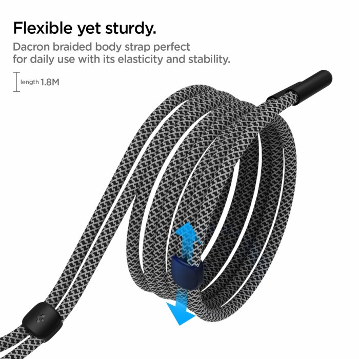 

Sale Strap Spigen Universal Crossbody Lanyard Tali Gantungan Hp Neck Band Terlaris