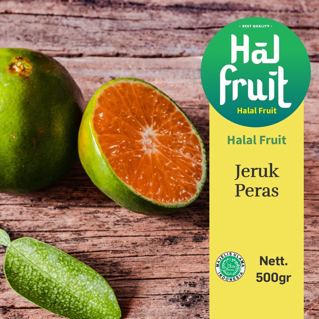 

Jeruk Peras HalalFruit 500 gr.