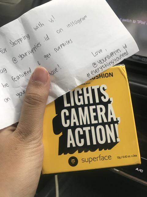 Superface Zoom In Mesh Cushion Paket Termasuk Refill