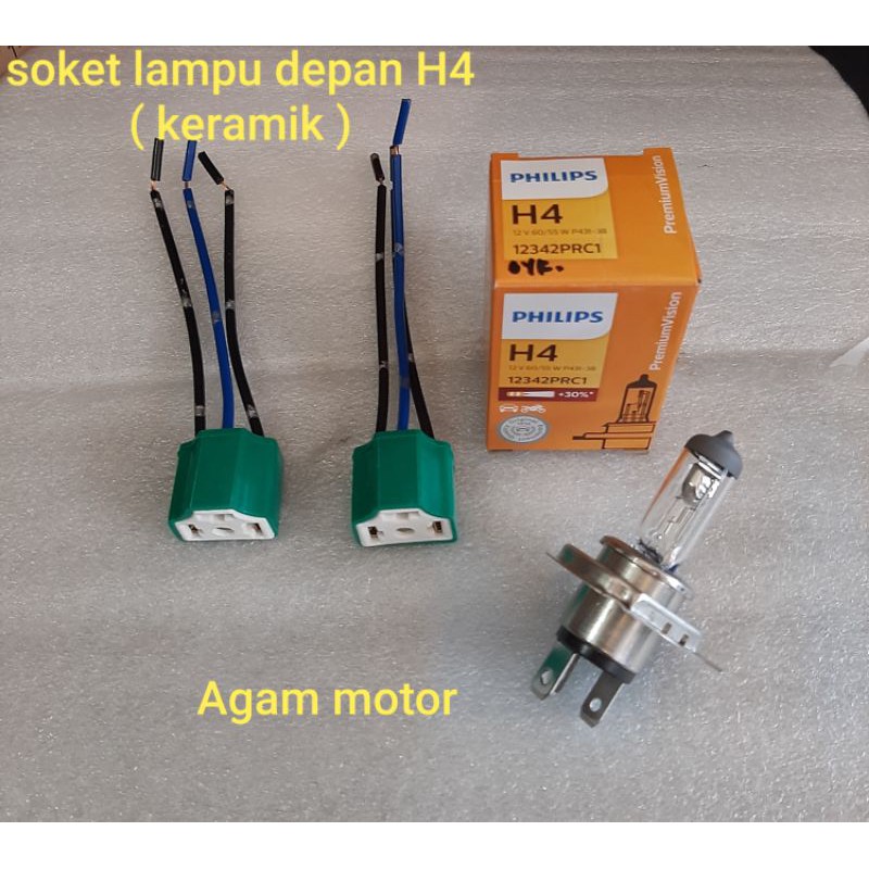 soket lampu depan lampu utama mobil toyota daihatsu suzuki mitsubishi isuzu