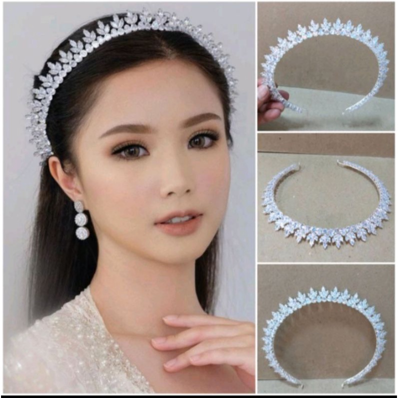 mahkota pengantin mahkota wedding mahkota zircon
