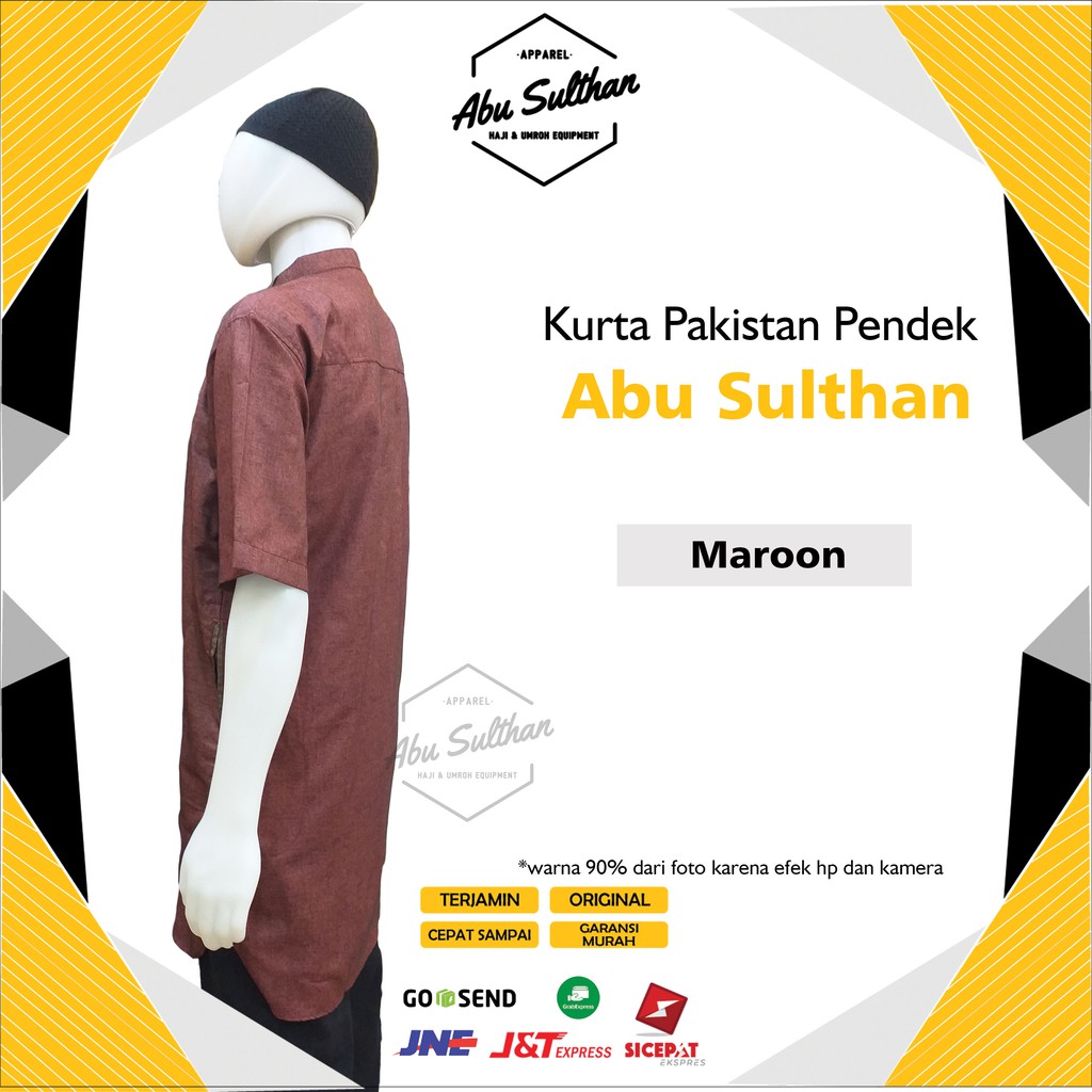 KOKO KURTA LENGAN PENDEK ABU SULTHAN
