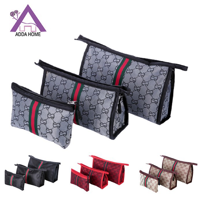 Adda Home - Pouch Tas Kosmetik Serbaguna Travel Bahan Waterproof