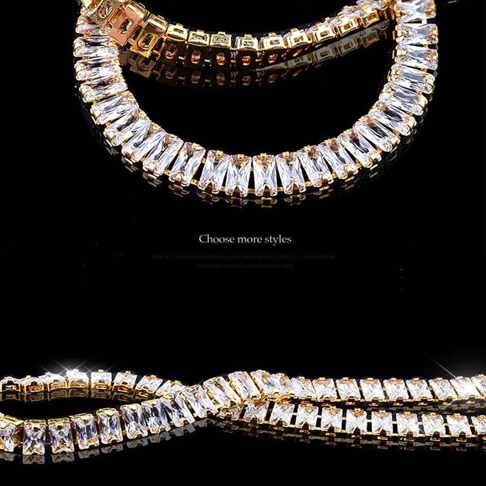 Mxbeauty Stiker Rantai Berlian Imitasi 3d Bahan Metal Warna Emas Untuk Dekorasi Nail Art