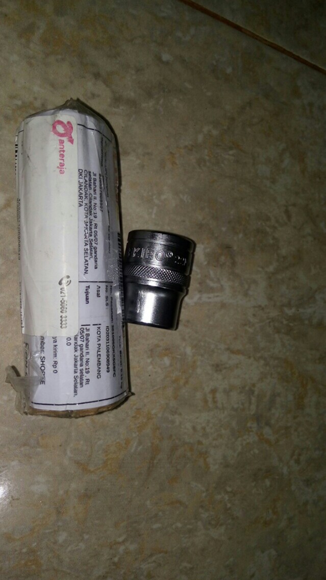 Mata Kunci Sok 1/2 Dr 12pt 22 Mm Tekiro / Mata Sock / Socket