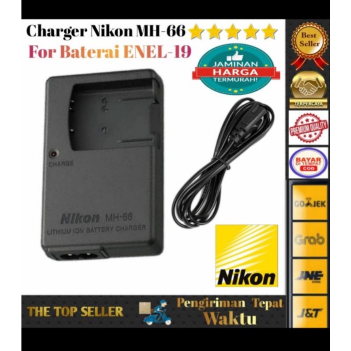 charger kamera nikon coolpix S2800,S3100,S2900,S3300,S3200 for baterai nikon EN LE19