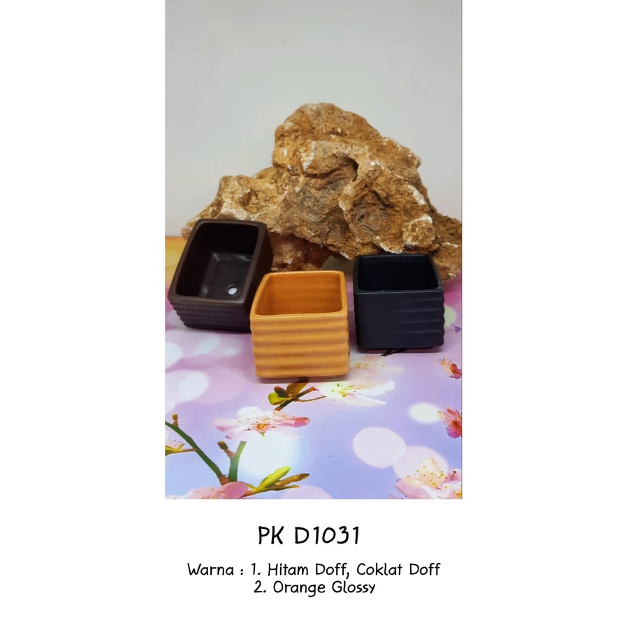 POT KERAMIK MINI + PK D1031 + POT KERAMIK + POT KERAMIK BONSAI + POT KERAMIK SUKULEN + BEST PRODUCT 