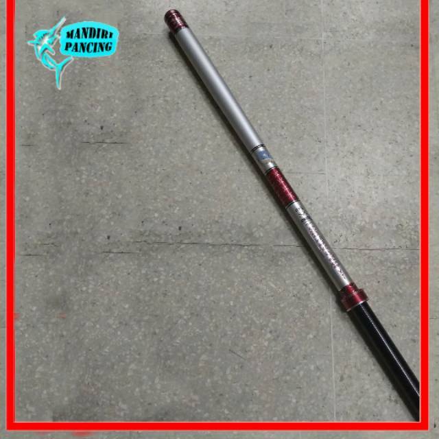 Joran Tegek Carbon Orca Macallum 450 Ruas Panjang Action Kaku