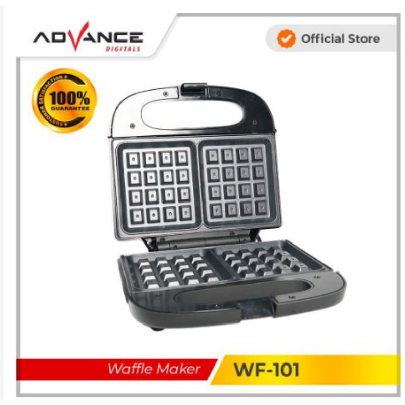 ADVANCE WAFFEL MAKER PEMBUAT WAFFLE WF 101 DAN WF 206 ORIGINAL GARANSI RESMI