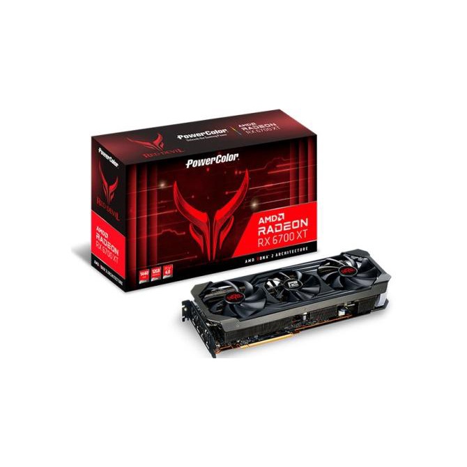 Powercolor Red Devil Amd Radeon Rx 6700Xt 12Gb Gddr6 - Vga Card 0Kw6F8Nj8T