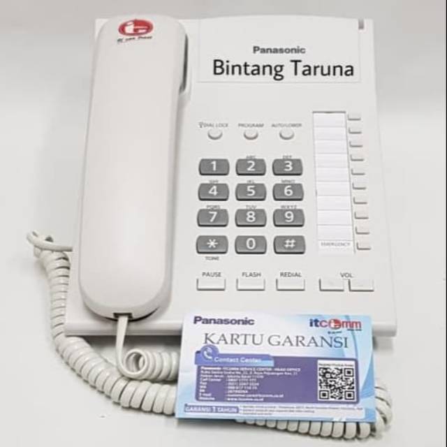 Pesawat Telepon Panasonic KX-TS825ND Telepon Panasonic KX-TS825 Telfon Kabel Pansonic KX-TS825