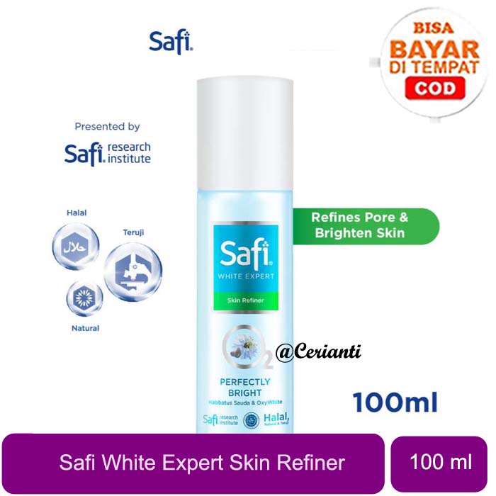 Safi White Expert Skin Refiner Toner 100ml - Perawatan Wajah_Cerianti