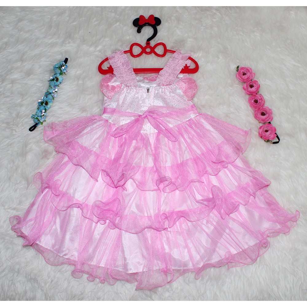 Dress Kids Norin/Baju Pesta Anak/Baju Anak Model Terbaru/Brukat Kasual/Dress Bayi Perempuan 3-5 Thn